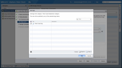 Create Storage Policy -15