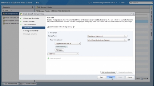 Create Storage Policy -16