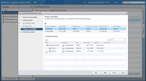 Create Storage Policy -17