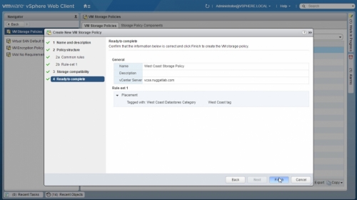 Create Storage Policy -20