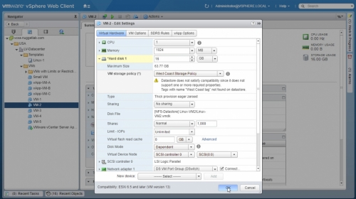 Create Storage Policy -23