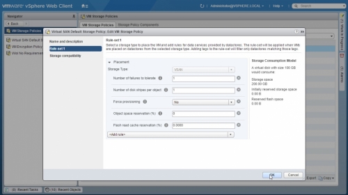 Modify VM Storage Policies -05