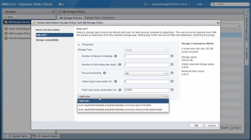 Modify VM Storage Policies -11