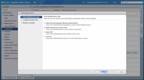 Adding an LDAP Identity Source -04