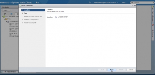 Create Datastore -01
