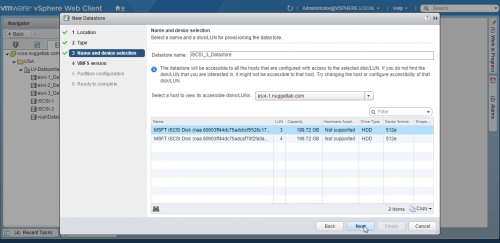 Create Datastore -05