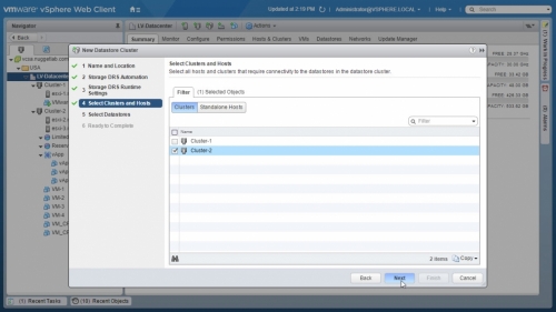 Create Datastore Cluster -05