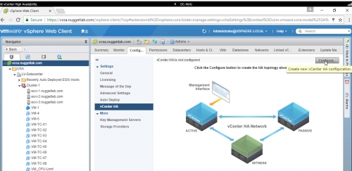 Create vCenter HA -02