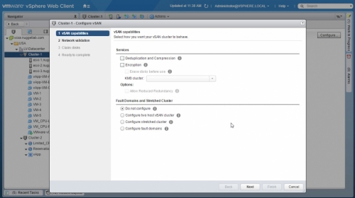 Create vSAN Datastore -15