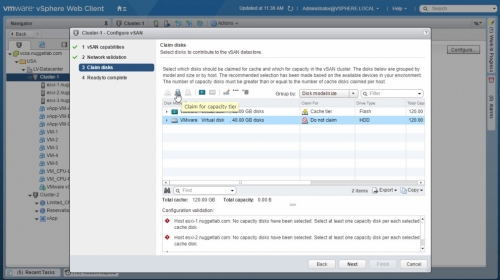 Create vSAN Datastore -18
