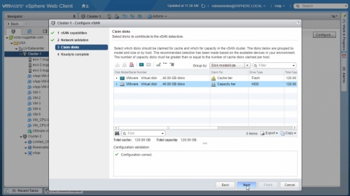 Create vSAN Datastore -19