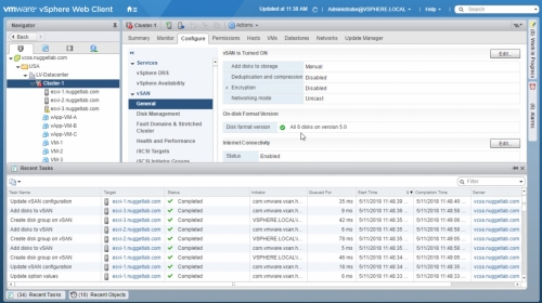 Create vSAN Datastore -21