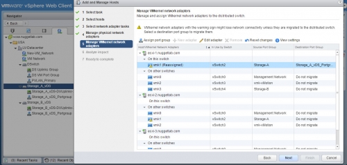 Migrate to vDS- -0017