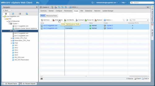 Move Host into Cluster -03