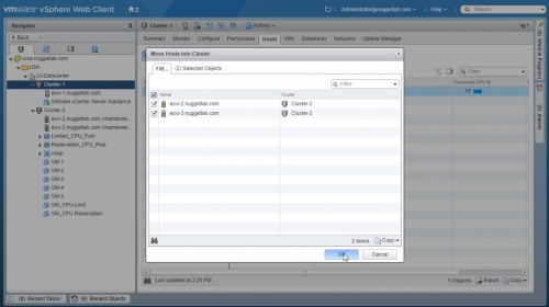Move Host into Cluster -06