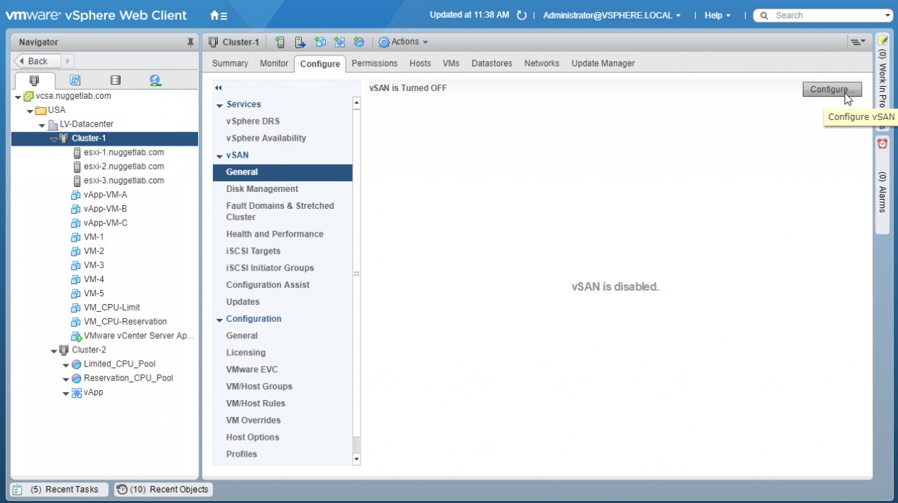 Create vSAN Datastore -14