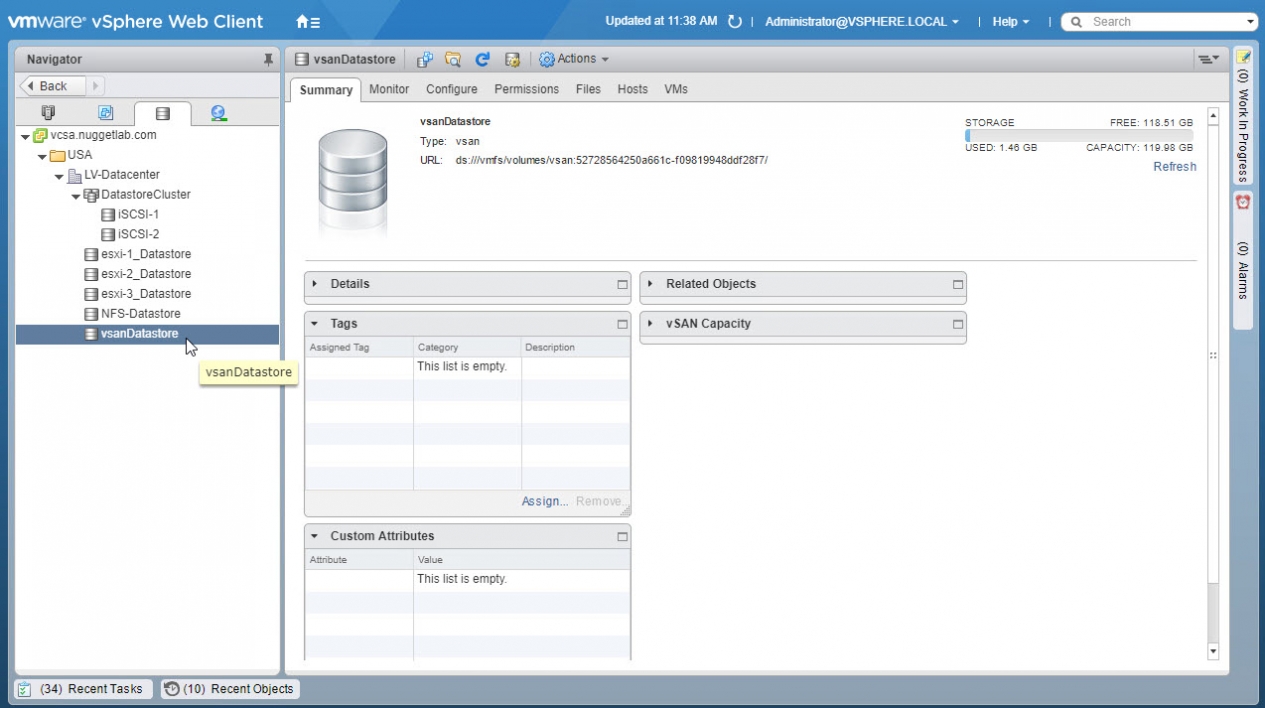 Create vSAN Datastore -22