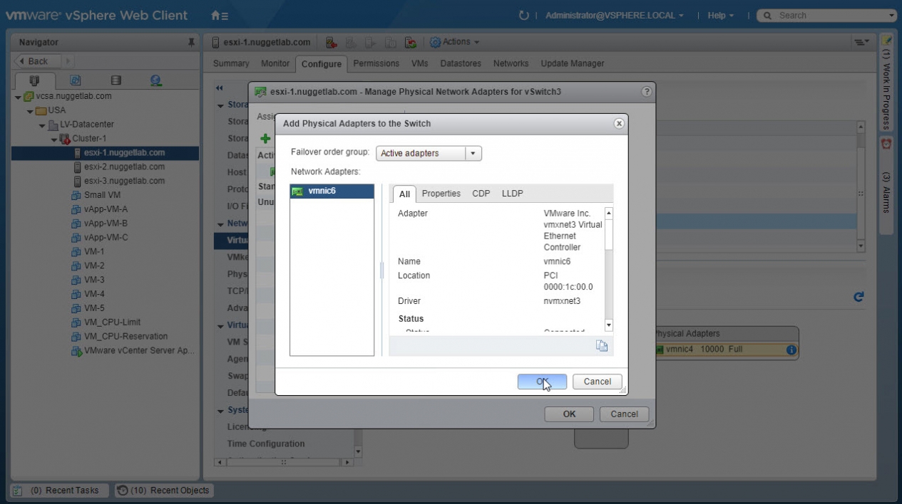 Add vmnic to vSwitch -08