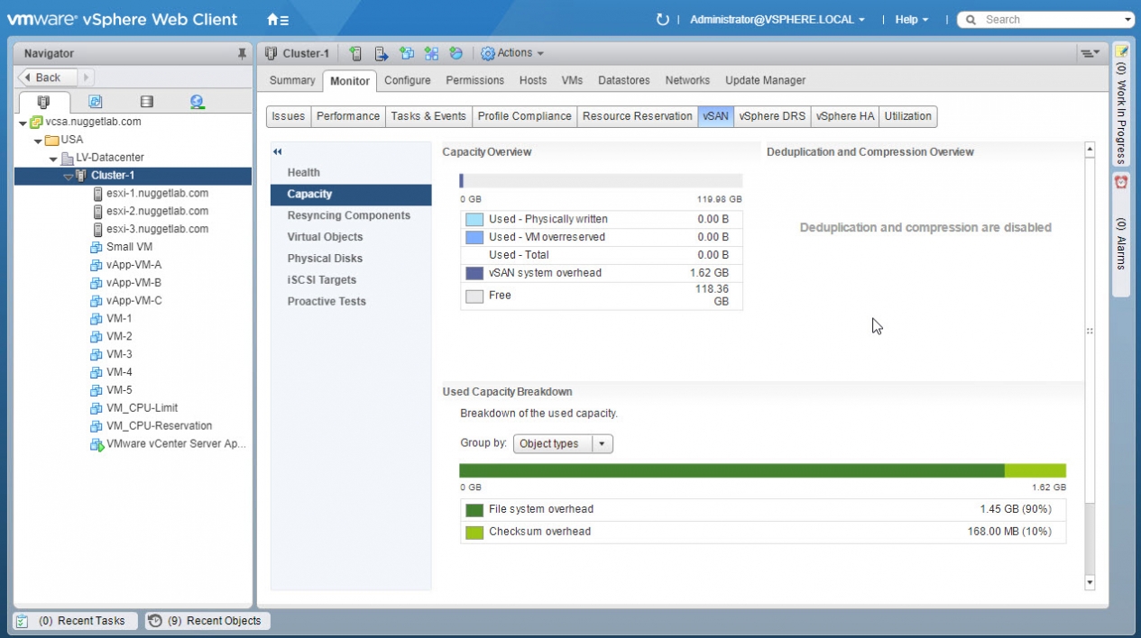 Configure vSAN Fault Domain -02